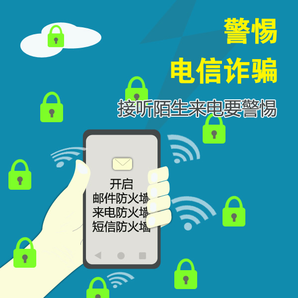 謹(jǐn)防電信網(wǎng)絡(luò)詐騙，做到“四要四不要”